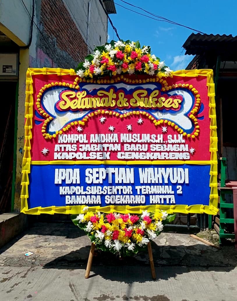Selamat & Sukses Ukuran 2m x 1.5m Tipe 4