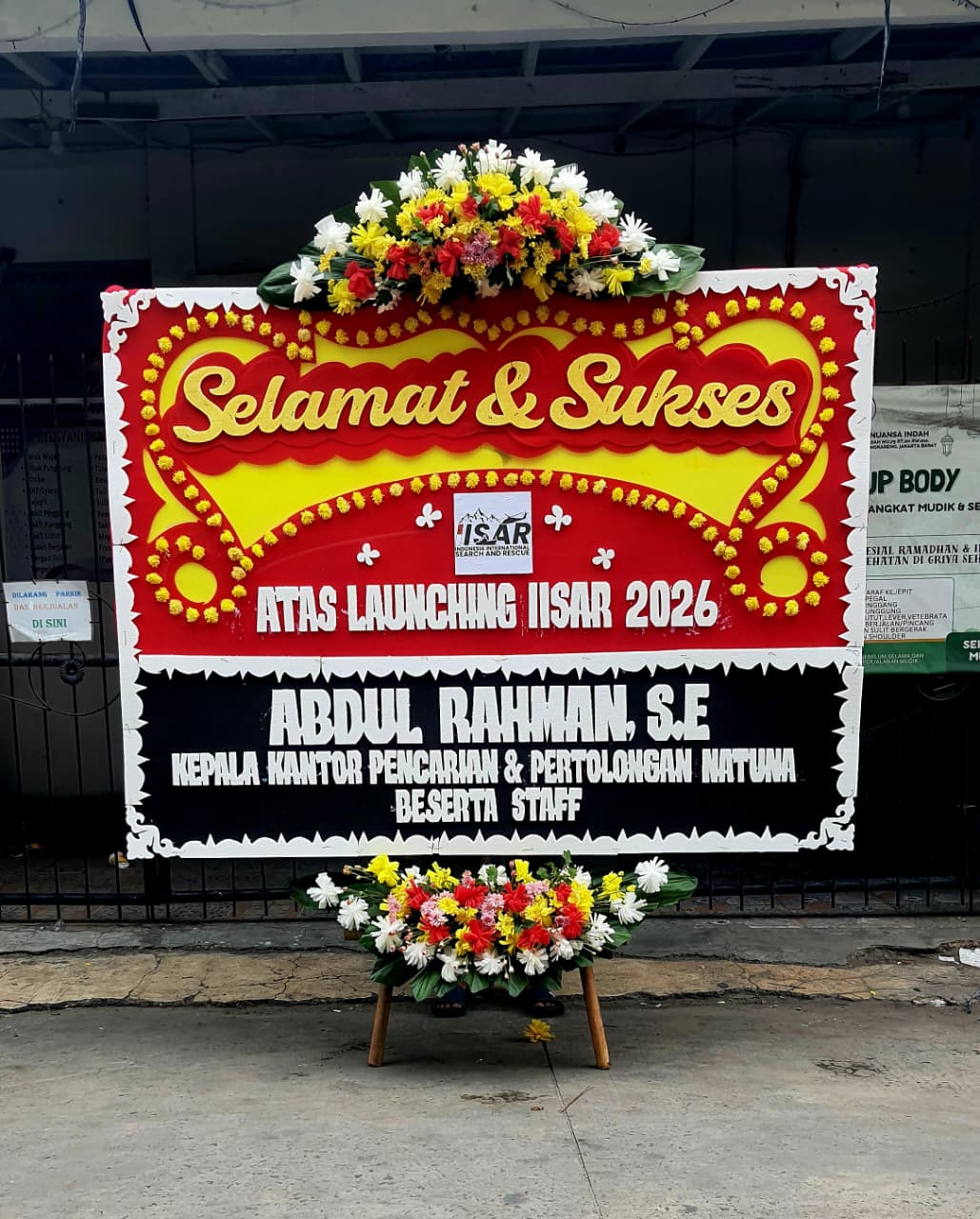 Selamat & Sukses Ukuran 2m x 1.5m Tipe 1